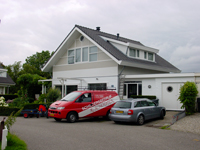 Woning en garage